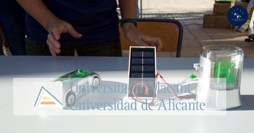 Taller Materiales Sorprendentes en la Universidad de Alicante